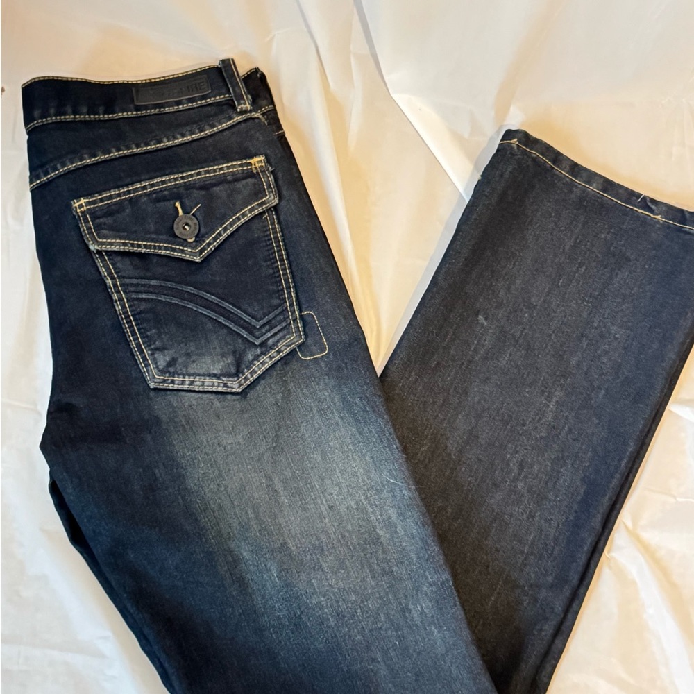 Ring Of Fire Men’s Dark Boot Cut Jeans 32X32 Brand New Never Worn - Picture 8 of 13